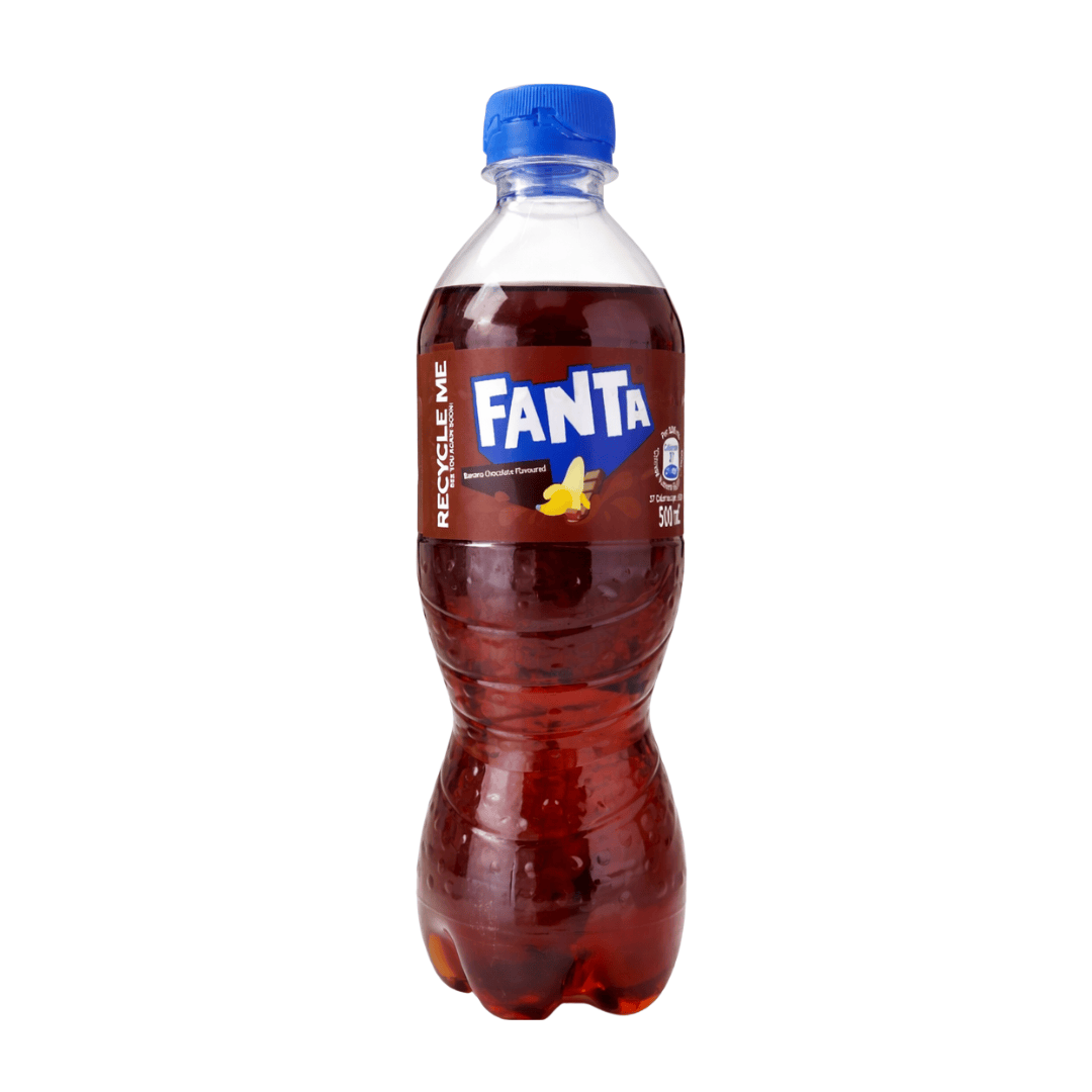 Fanta Fanta - Banana Chocolate 500ml (Hong Kong)