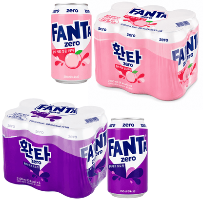 Fanta Fanta Zero Korea 350ml (versch. Sorten)