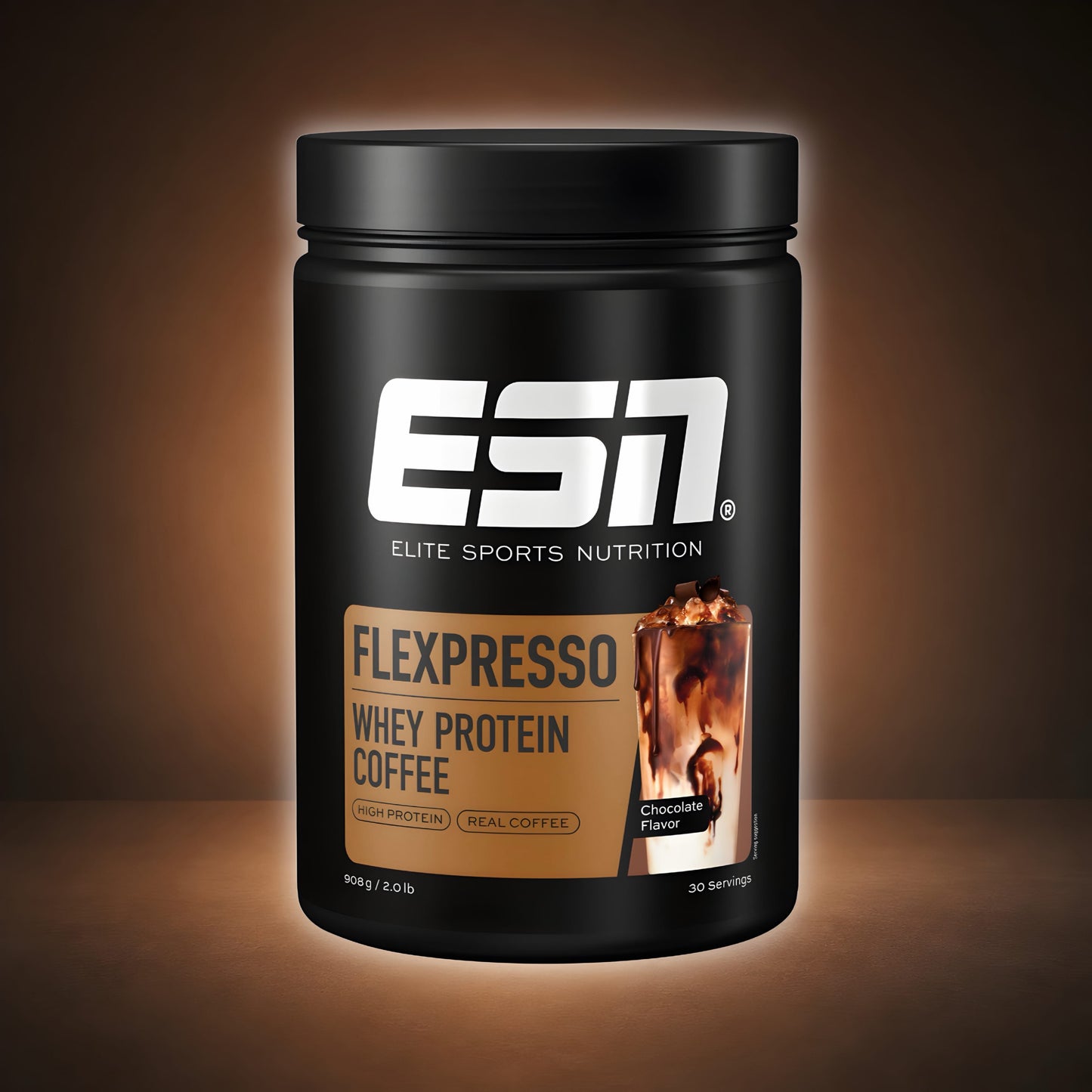 ESN Flexpresso Chocolate 908g ESN Flexpresso Whey Protein Coffee 908g (versch. Sorten)
