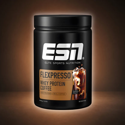 ESN Flexpresso Coffee 908g ESN Flexpresso Whey Protein Coffee 908g (versch. Sorten)
