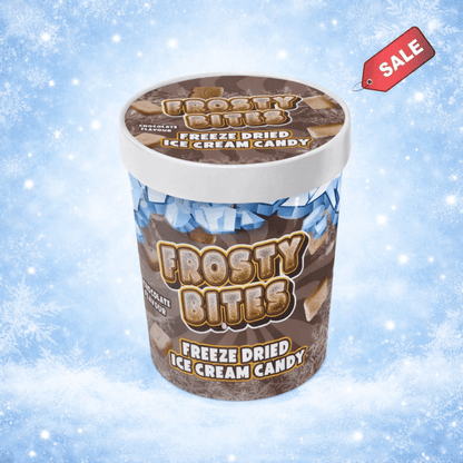 Frosty Bites Freeze Dried Ice Cream Schoko Gefriergetrocknete Frosty Bites 50g (versch. Sorten)