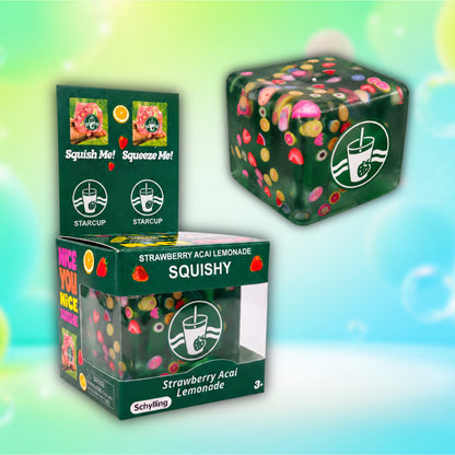 CandyPeak Green-Lemonade Nice Cube Squishy Squeeze Anti Stress Würfel (versch. Farben)
