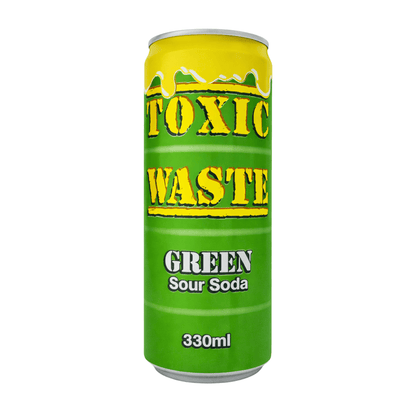Toxic Waste Green Sour Soda 330ml Toxic Waste Sour Soda 330ml (versch. Sorten)