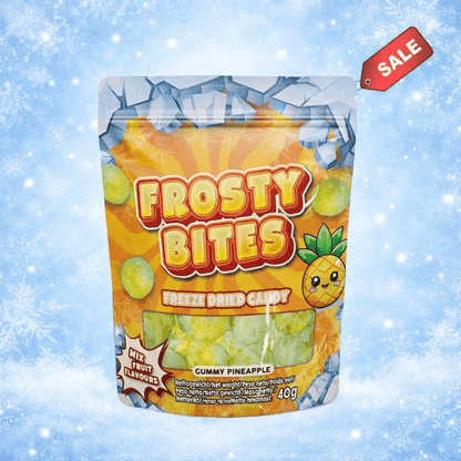 Frosty Bites Gummy Pineapple 50g Gefriergetrocknete Frosty Bites 50g (versch. Sorten)