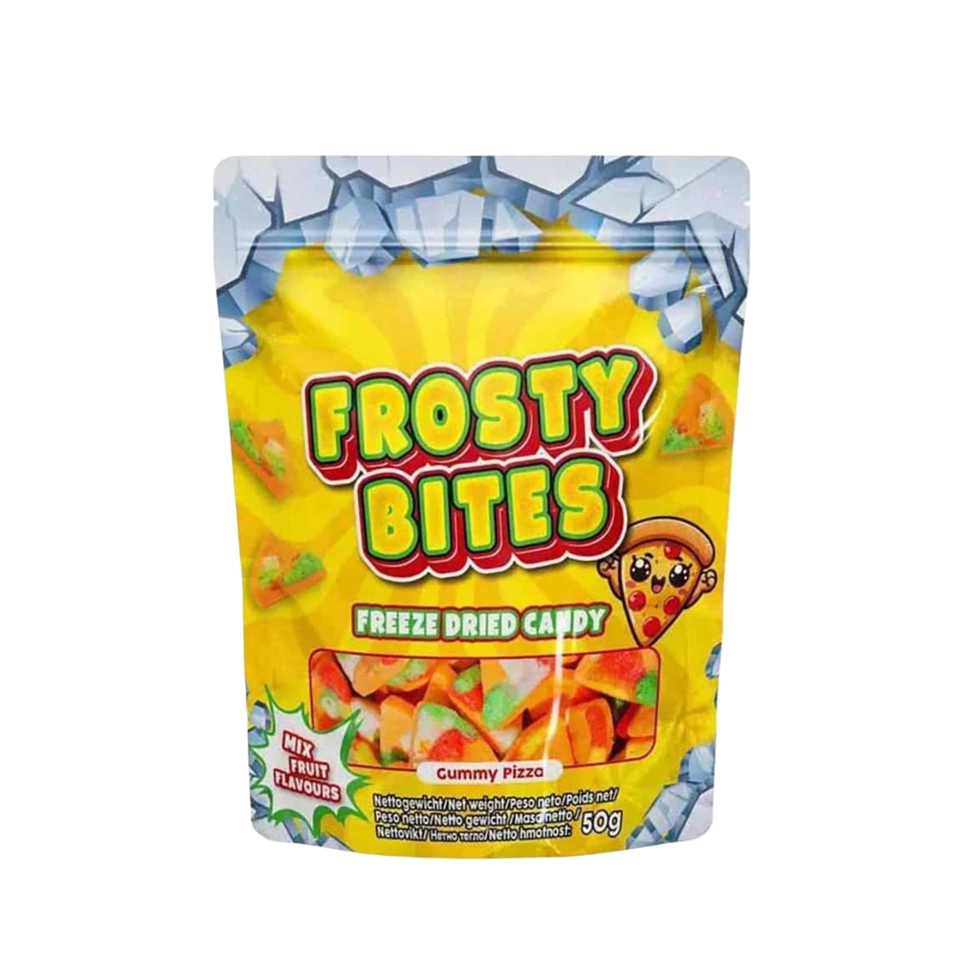 Frosty Bites Gummy Pizza 50g Gefriergetrocknete Frosty Bites 50g