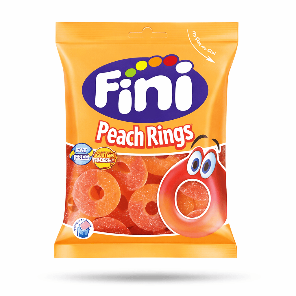 FINI Halal Peach Rings 75g FINI Halal Gummibärchen 75g (versch. Sorten)