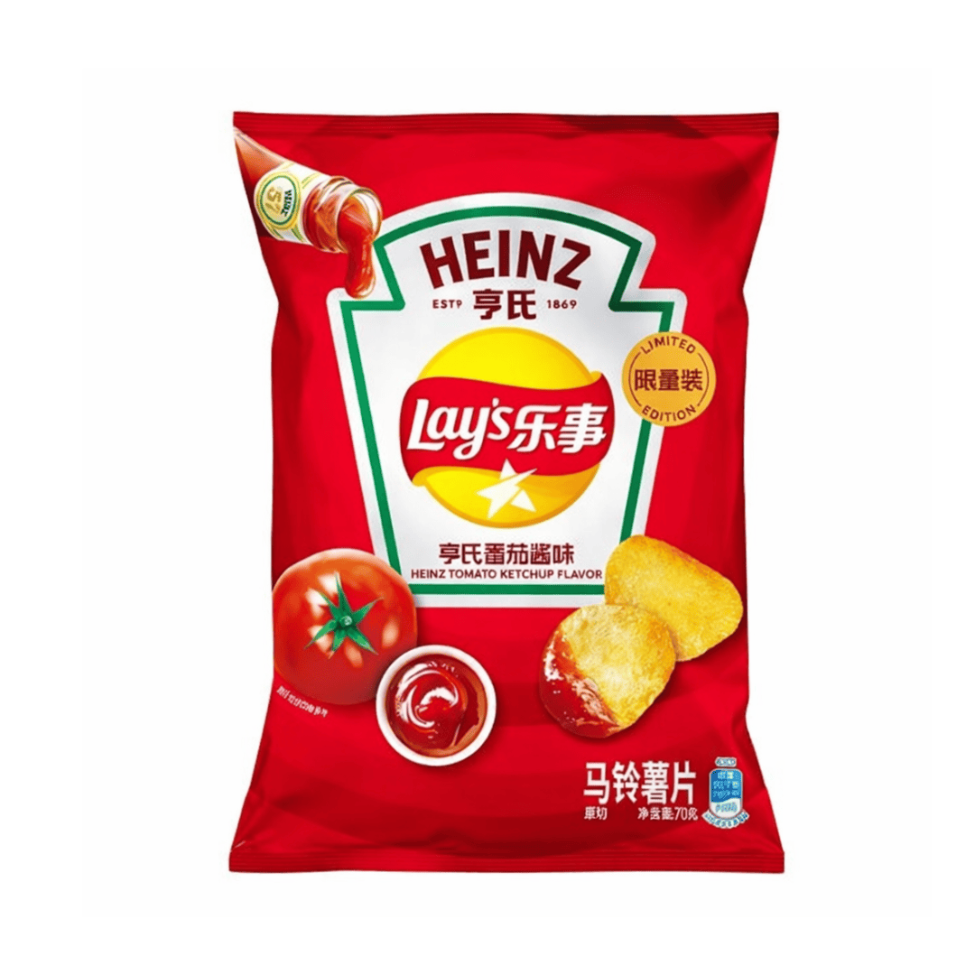 Lay's Heinz Tomato Ketchup 70g Lay‘s Asia Chips 70g (versch. Sorten)