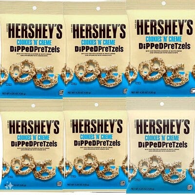Hersheys Hershey’s Cookies ’n’ Cream Dipped Pretzels – 12er Pack MHD:10/25