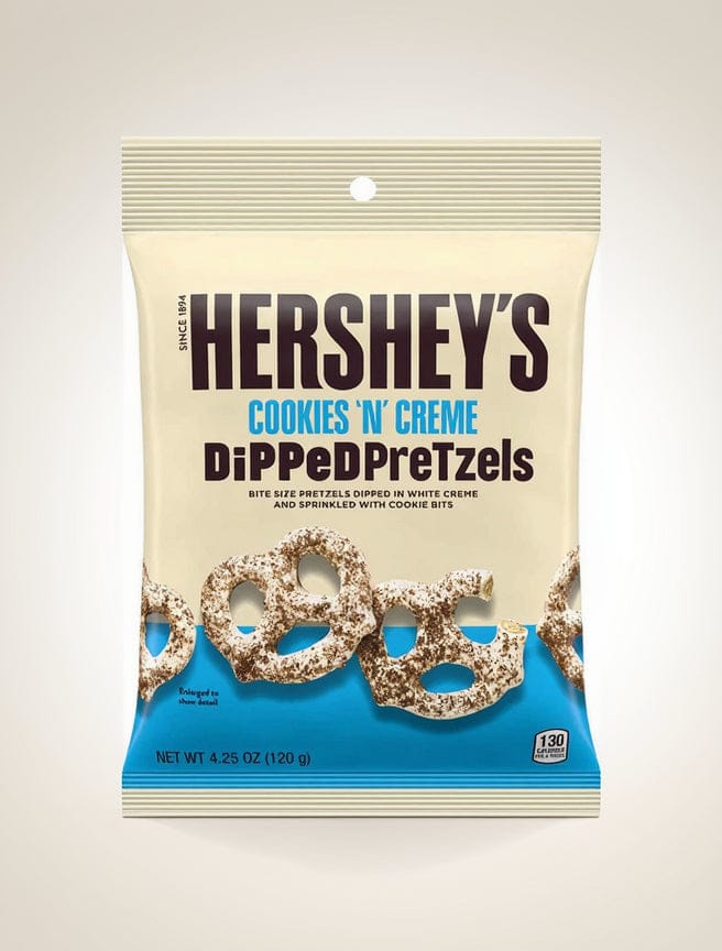 Hersheys Hershey’s Cookies ’n’ Cream Dipped Pretzels – 12er Pack MHD:10/25