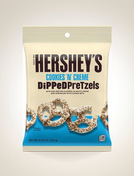 Hersheys Hershey’s Cookies ’n’ Cream Dipped Pretzels – 12er Pack MHD:10/25