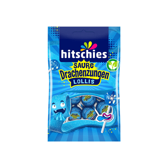 CandyPeak Hitschies - Saure Drachenzungen Lollis 128g