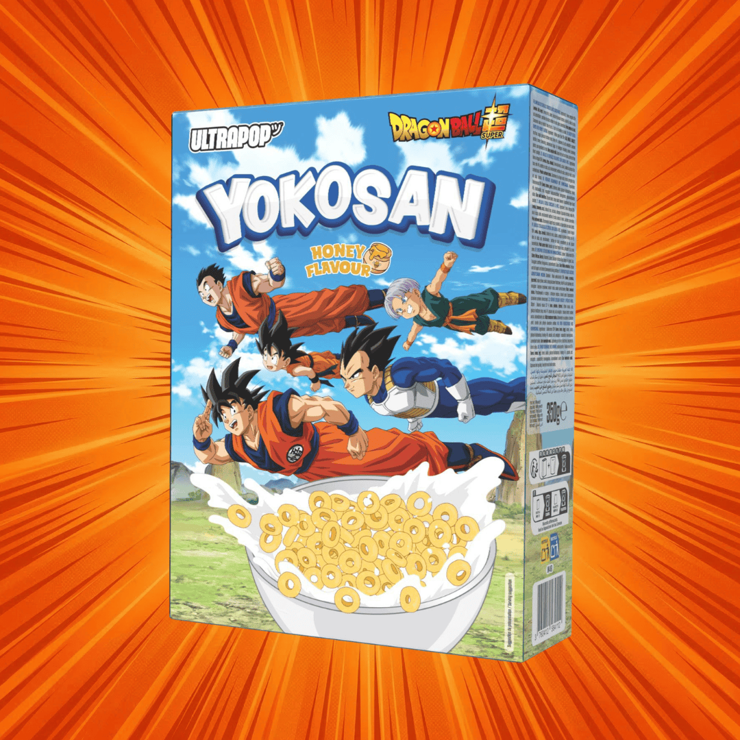 UltraPop Honey Flavour 350g (DragonBallZ) UltraPop - Yokosan Cereals 350g (versch. Sorten)