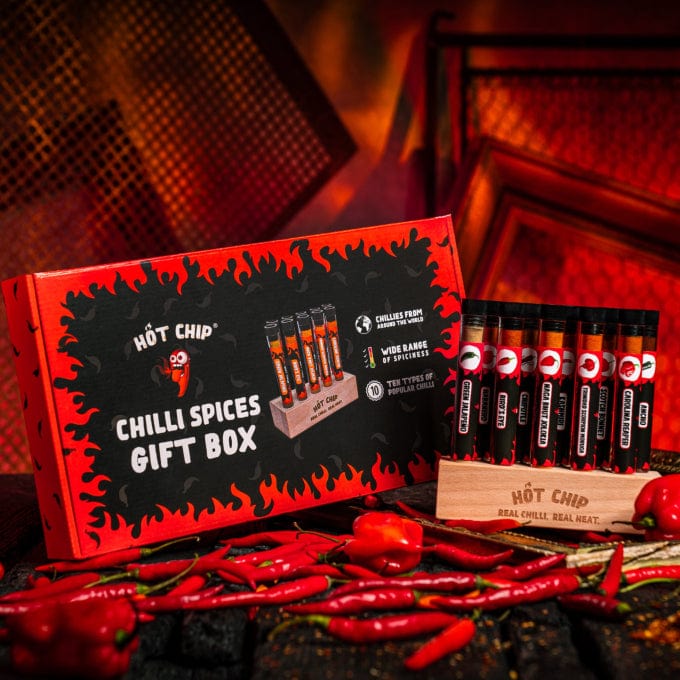 Hot Chip Hot Chip - Geschenkset mit 10 Chili-Gewürzen