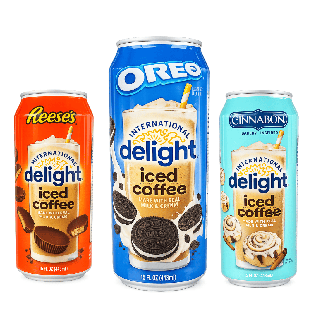 CandyPeak International Delight Iced Coffee 443ml (versch. Sorten)