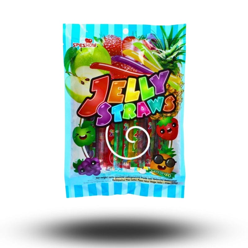 ABC Jelly Straws Assorted 300g