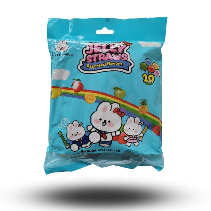 Sweet Mellow Jelly Straws Assorted flavors 400g