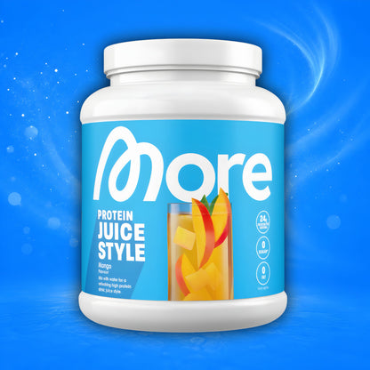 More Nutrition Juicy Style Mango 600g More Nutrition Clear Whey Proteinlimonade 600g (versch. Sorten)