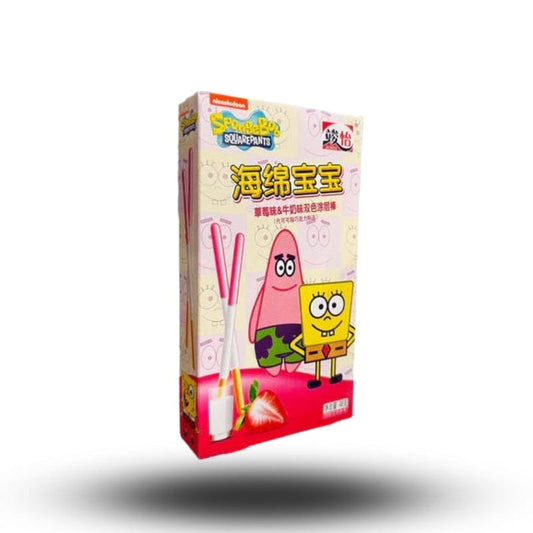 Junyi JUNYI Spongebob Strawberry & Milk Asia 48g