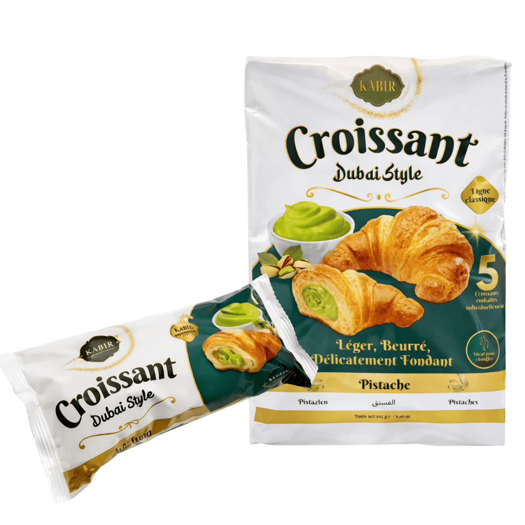 CandyPeak Kabir - Dubai Style Croissant 45g (gefüllt mit Pistaziencreme)