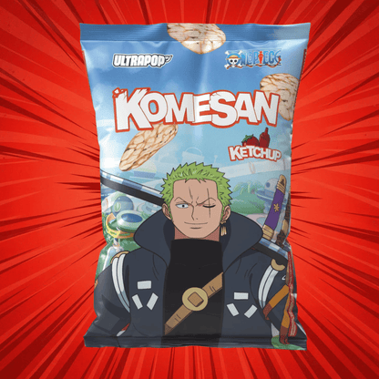 UltraPop Ketchup 60g (OnePiece) UltraPop - Komesan Reischips 60g (versch. Sorten)