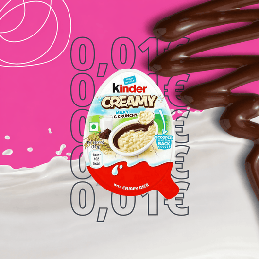 Kinder Kinder Creamy Milk & Crunchy 19g (max. 1 Stück je Bestellung)