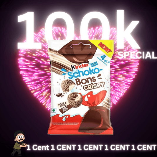 CandyPeak Kinder Schoko Bons Crispy 22,4g