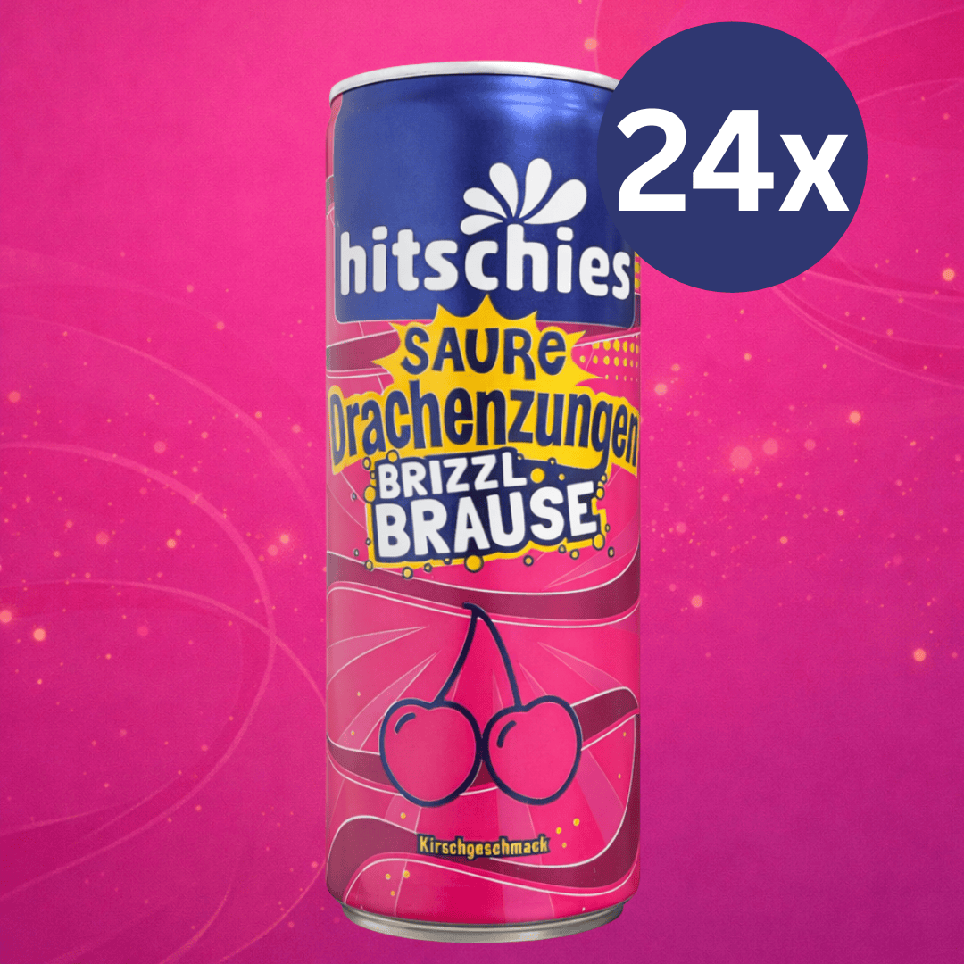 Hitschies Kirsche 250ml / 24er-Set Hitschies - Brizzl Brause 250ml (versch. Sorten)