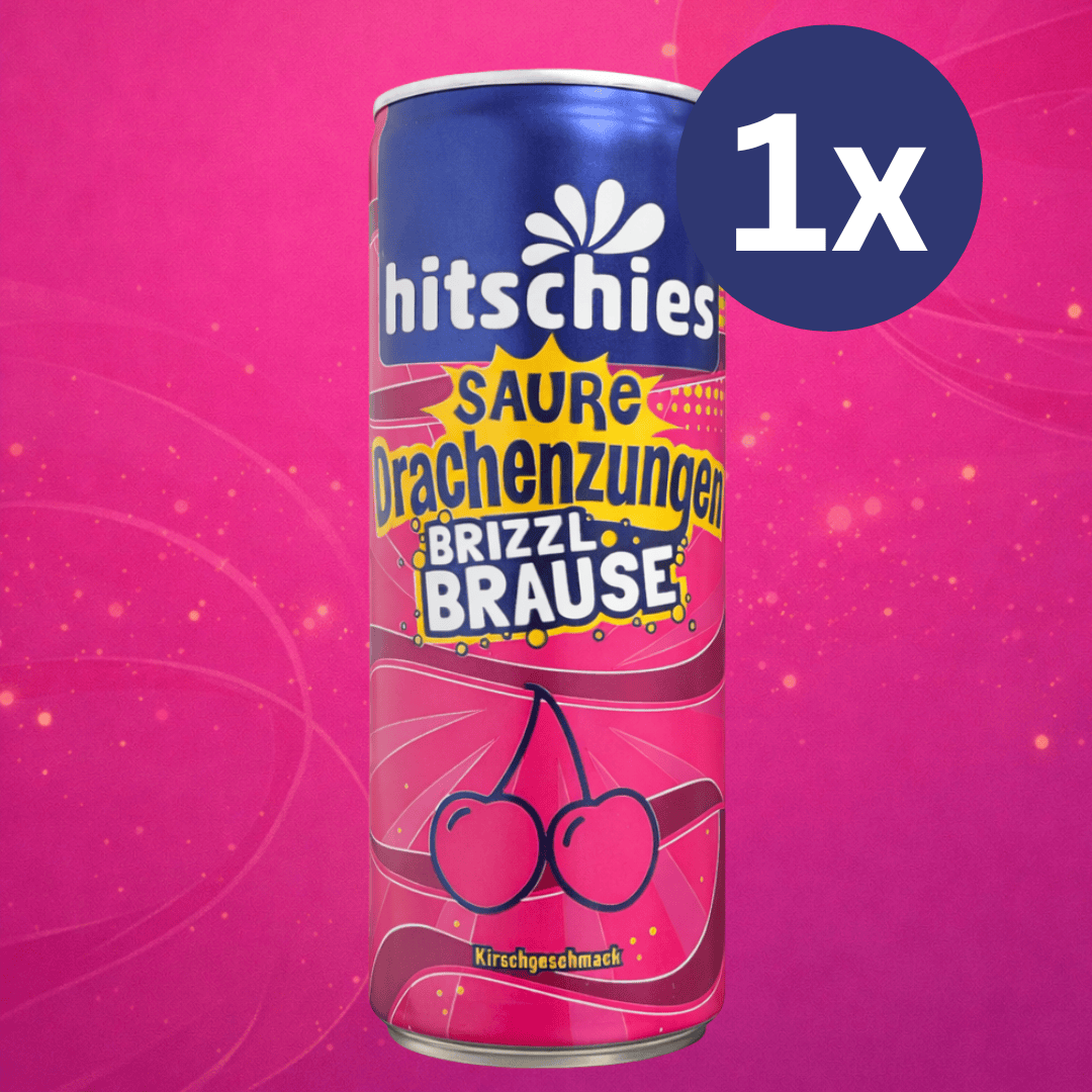 Hitschies Kirsche 250ml / Einzeln Hitschies - Brizzl Brause 250ml (versch. Sorten)