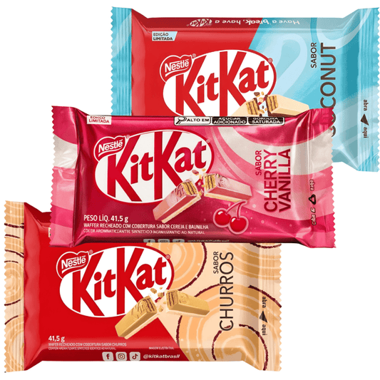KitKat KitKat Coconut/Churro/Cherry-Vanilla 41,5g (versch. Sorten)