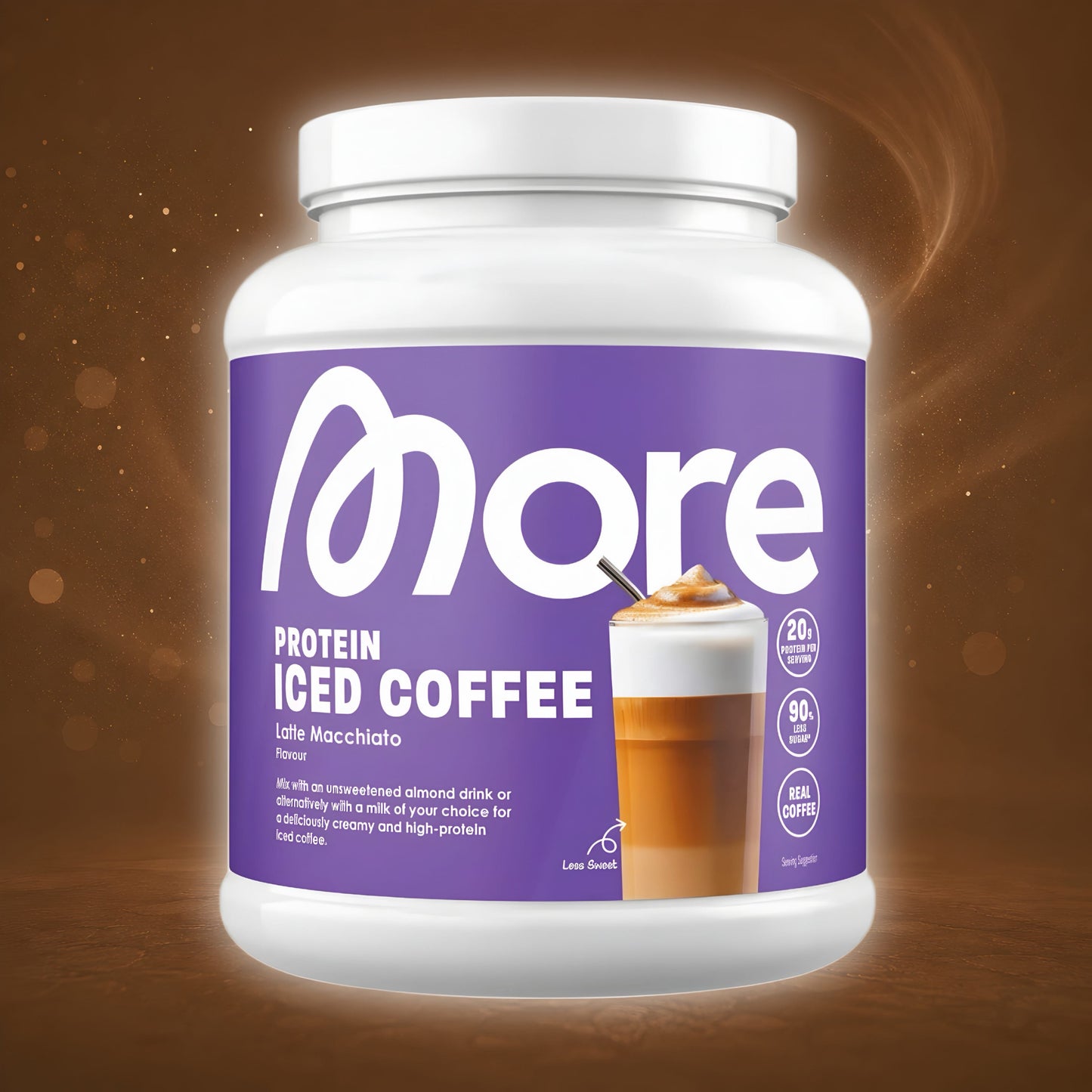 More Nutrition Latte Macchiato 500g More Nutrition Protein Iced Coffee 500g (versch. Sorten)