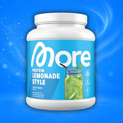 More Nutrition Lemonade Style Green Apple 600g More Nutrition Clear Whey Proteinlimonade 600g (versch. Sorten)