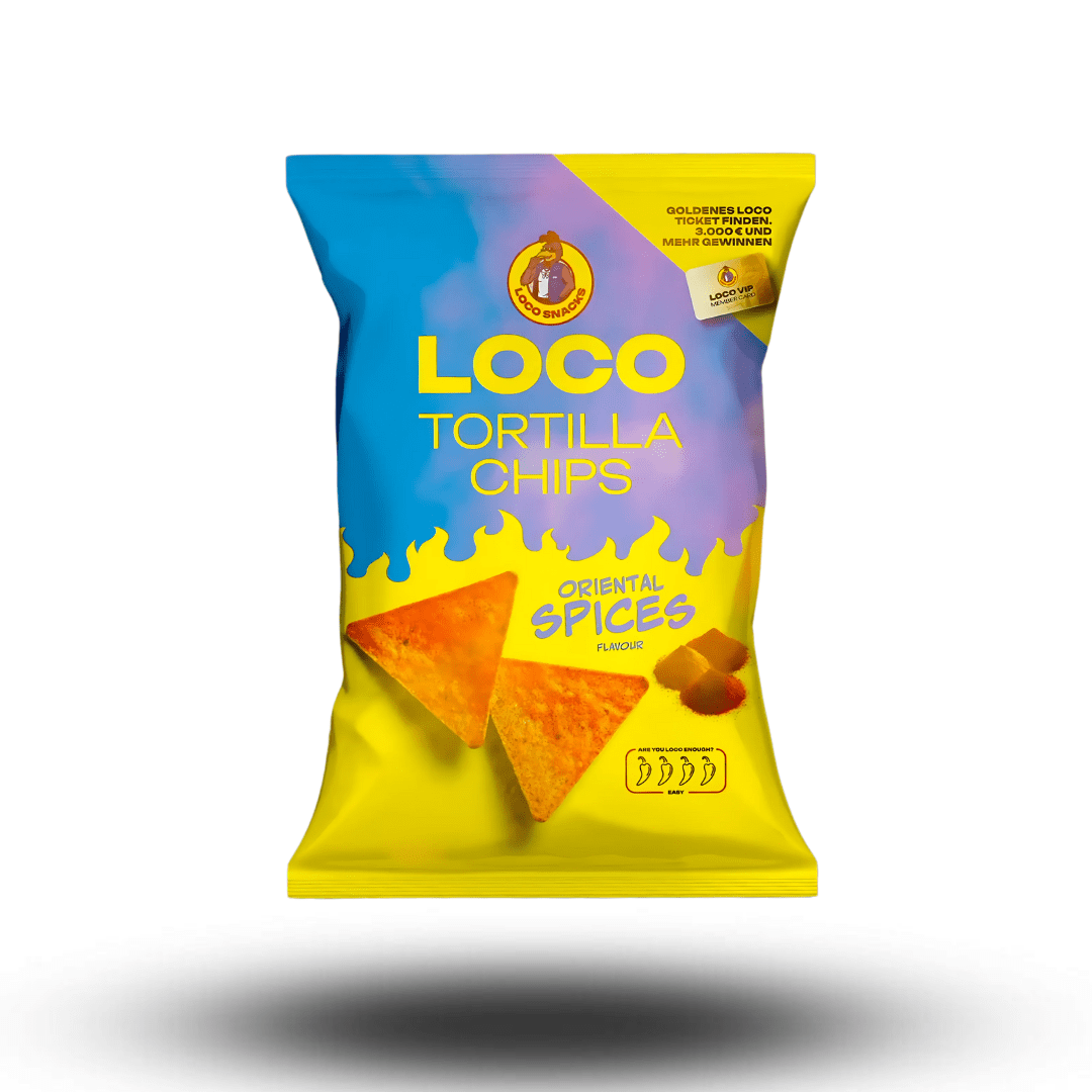 Loco Snacks LOCO Tortilla Chips - Oriental Spices 100g