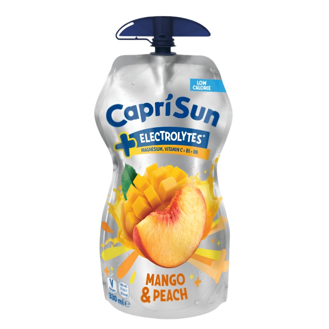 Capri Sun Mango & Peach 330ml CapriSun + Electrolytes 330ml (versch. Sorten)