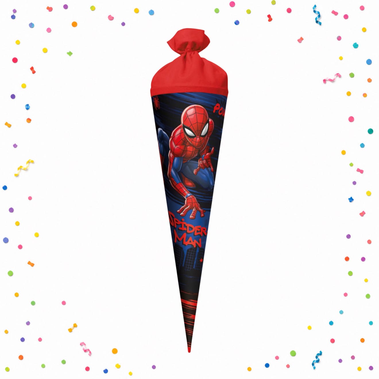 CandyPeak Marvel Spiderman 70cm Gefüllte Schultüte zur Einschulung/zum Verschenken (31 Artikel aus aller Welt)