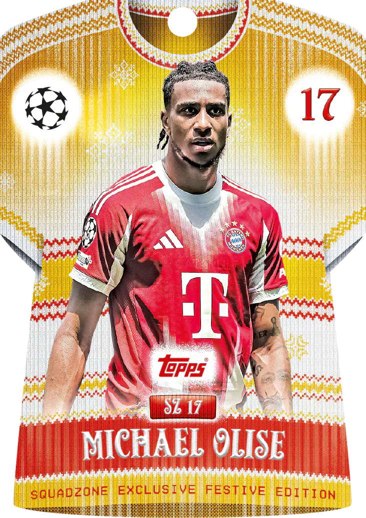 CandyPeak Match Attax UEFA Adventskalender 2025/2026 (Trading Card Game/Sammelkarten)