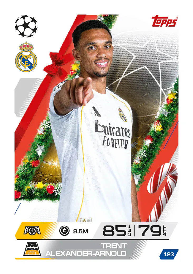 CandyPeak Match Attax UEFA Adventskalender 2025/2026 (Trading Card Game/Sammelkarten)