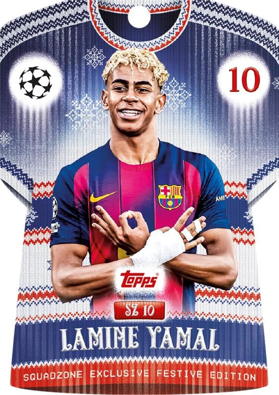 CandyPeak Match Attax UEFA Adventskalender 2025/2026 (Trading Card Game/Sammelkarten)