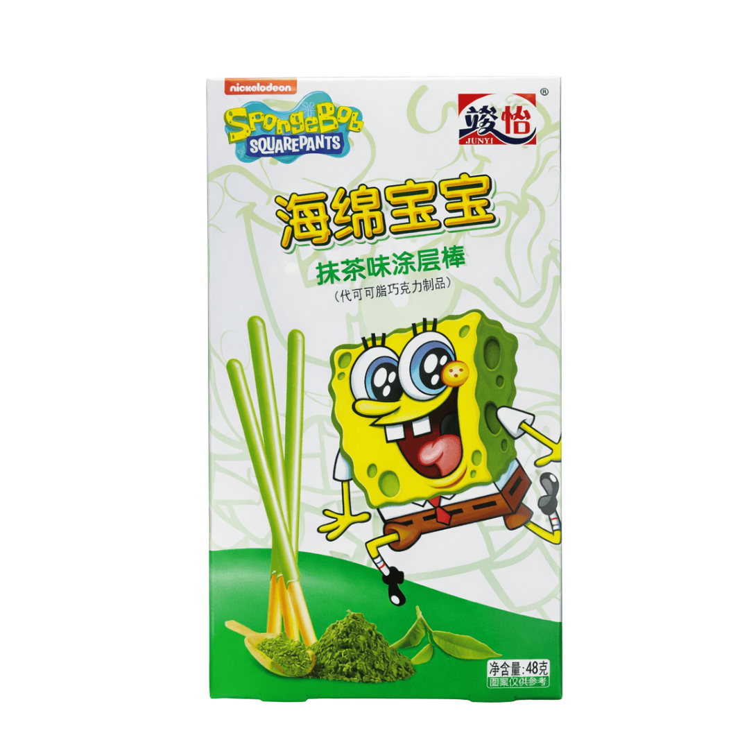 Junyi Matcha 48g JUNYI - Spongebob Sticks 48g (versch. Sorten)