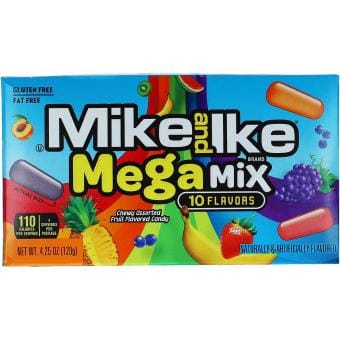 Mike&Ike Mike&Ike Mega Mix – 10 Flavours | 10x120g| MHD:10/27