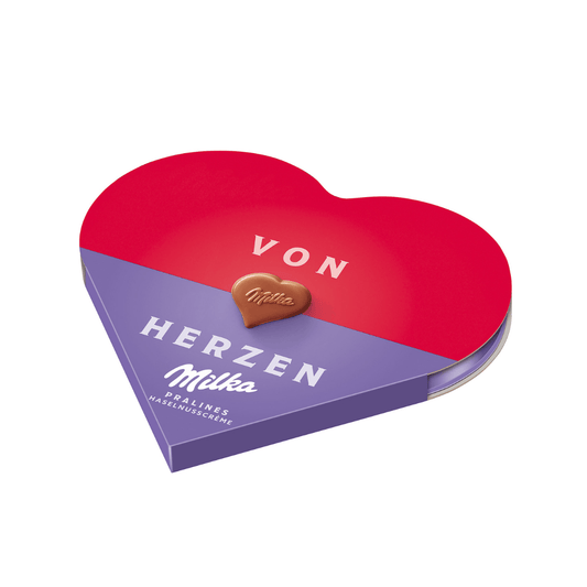 Milka Milka Pralinés „Von Herzen“ Haselnusscrème 44g