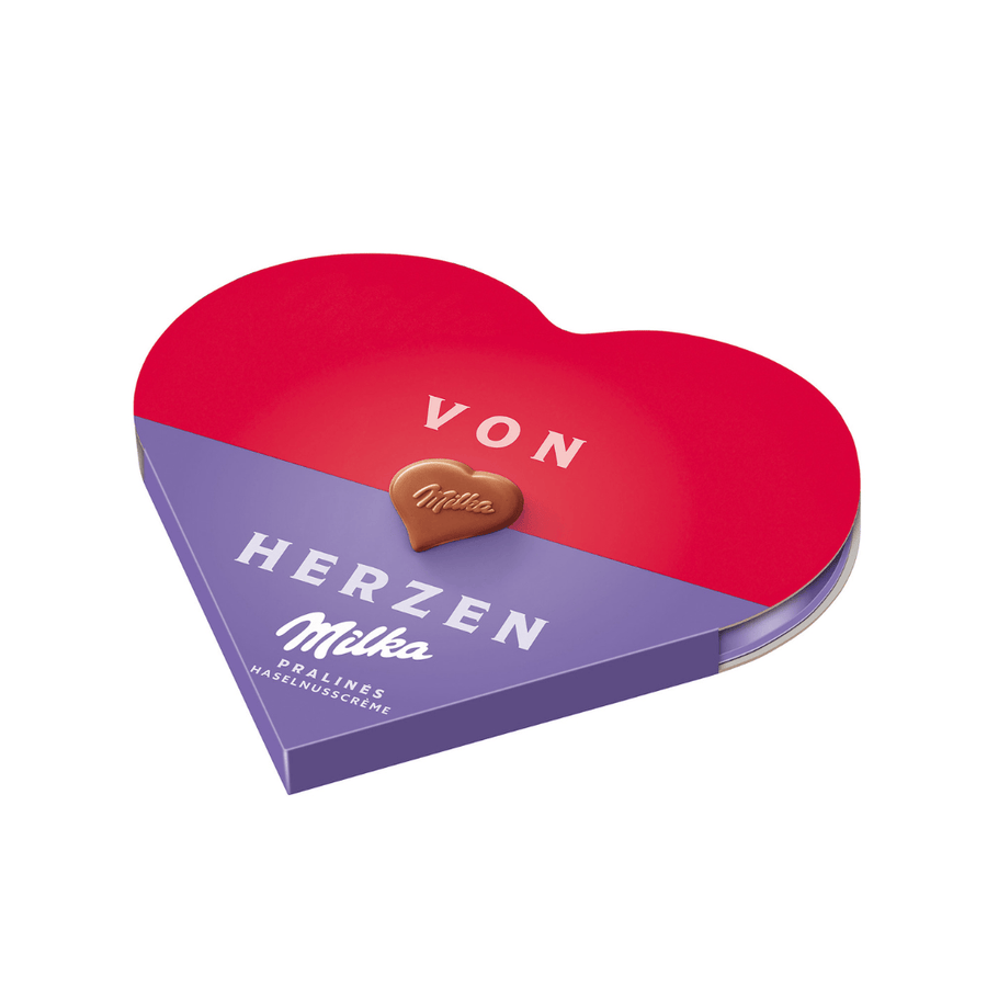 Milka Milka Pralinés „Von Herzen“ Haselnusscrème 44g