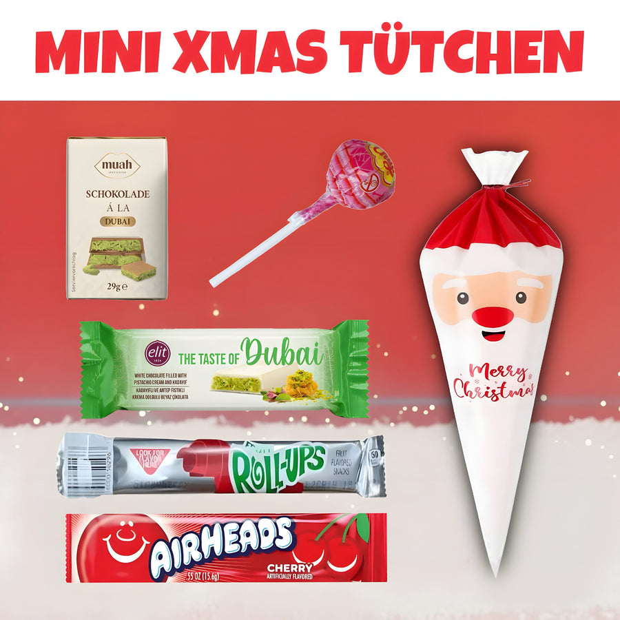 CandyPeak Mini XMAS-Tütchen (5x Süßigkeiten aus aller Welt)
