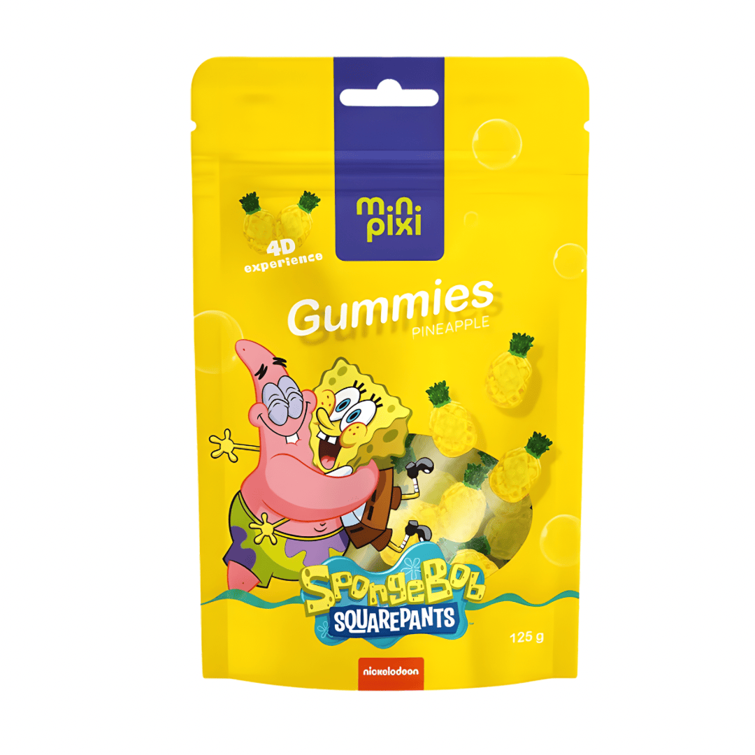 MiniPixi MiniPixi - 4D Gummies Spongebob Edition 125g