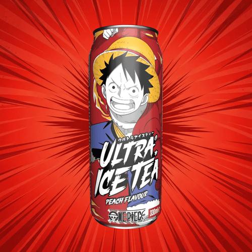UltraPop - Anime Ice Tea Peach 330ml (versch. Editionen) – Monkey D. Luffy 330ml (OnePiece)