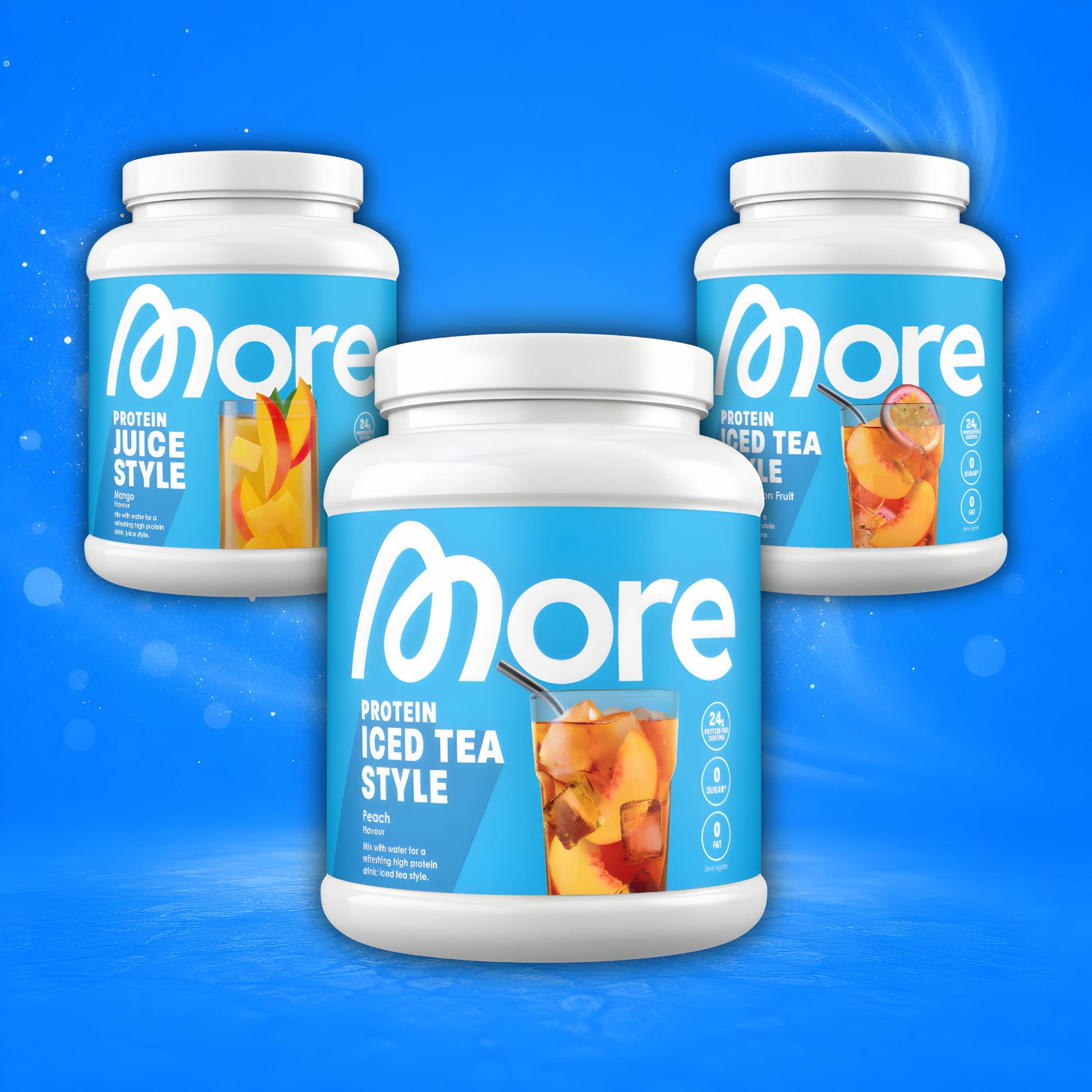 More Nutrition More Nutrition Clear Whey Proteinlimonade 600g (versch. Sorten)