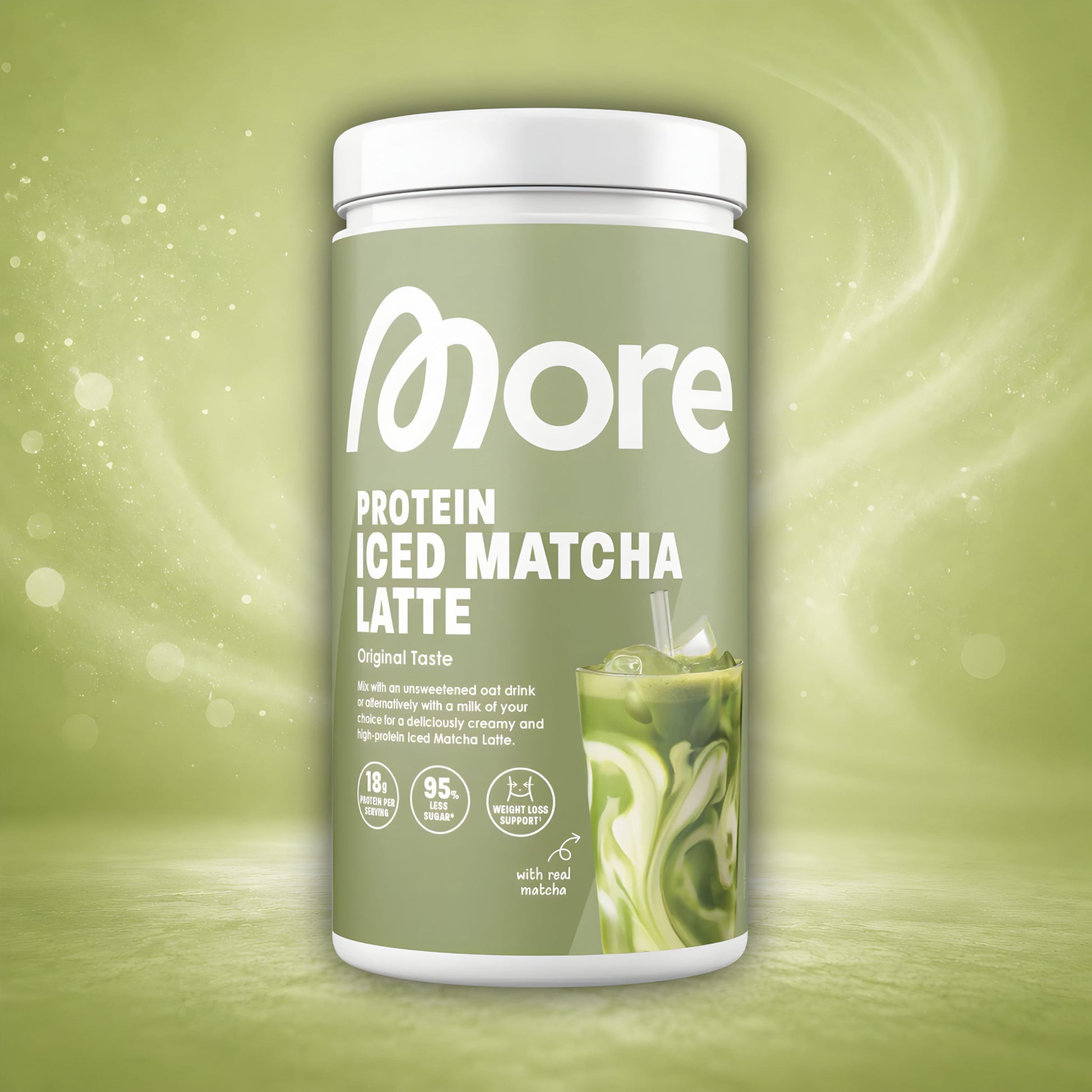 More Nutrition More Nutrition Iced Matcha Latta Original Taste 500g