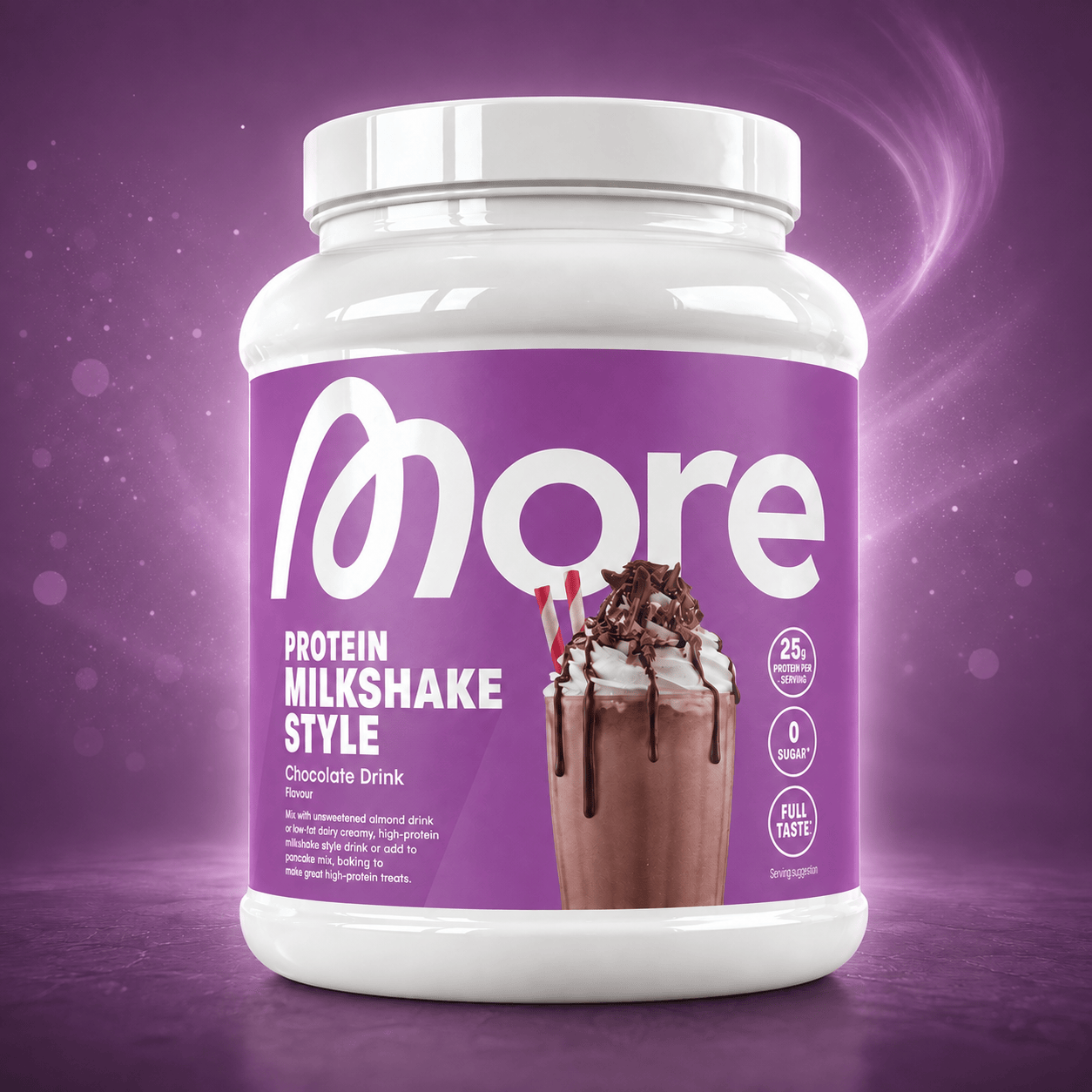 More Nutrition More Nutrition Protein Milkshake Style Chocolate Drink 600g