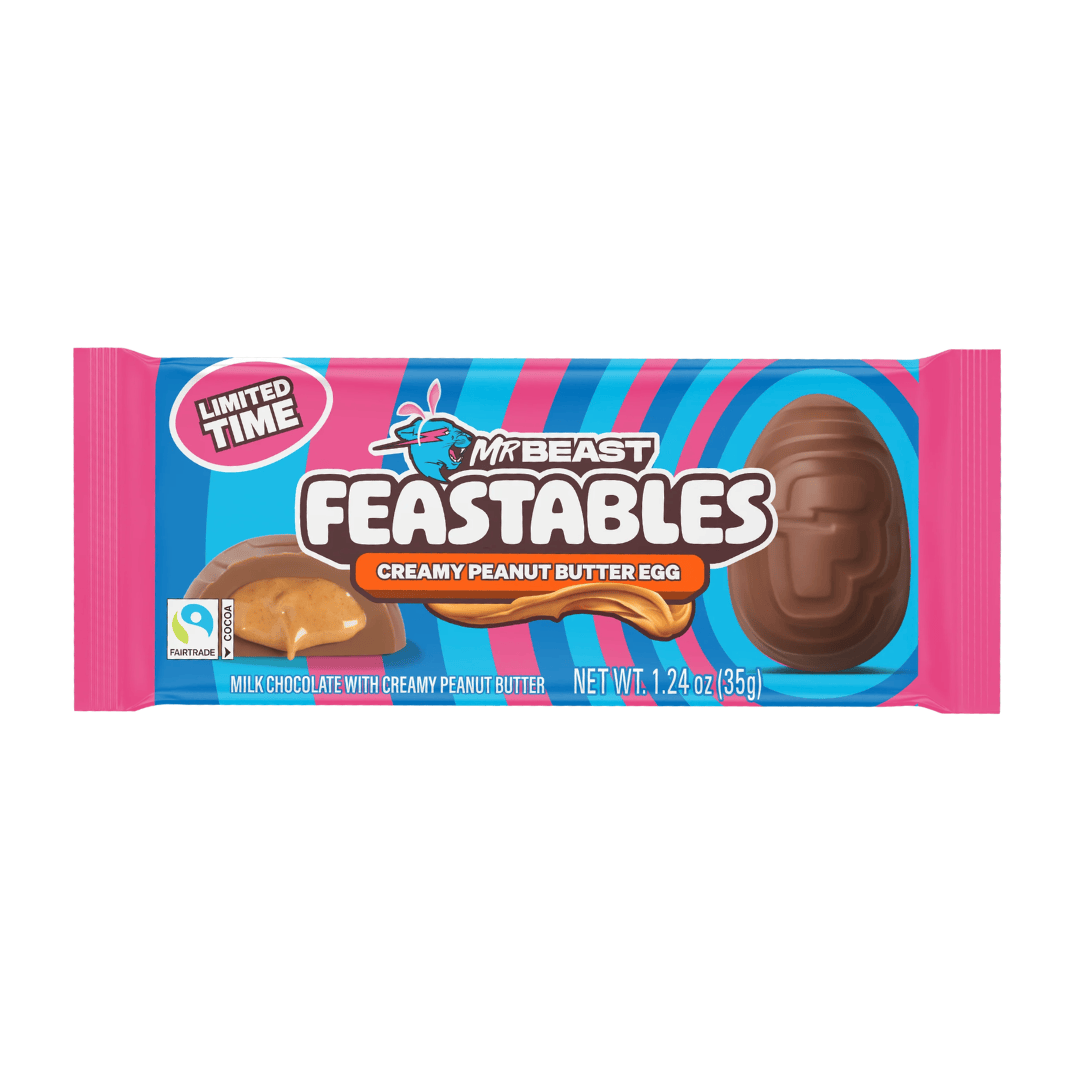 MrBeast MrBeast Feastables Creamy Peanut Butter Egg 35g