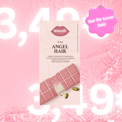Muah Muah - Angel Hair Schokolade 60g