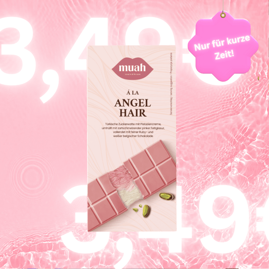 Muah Muah - Angel Hair Schokolade 60g